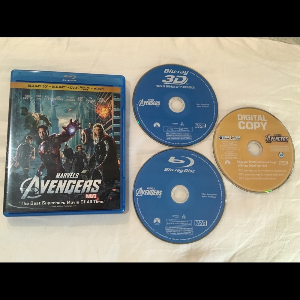 Avengers 3D (Blu-Ray)